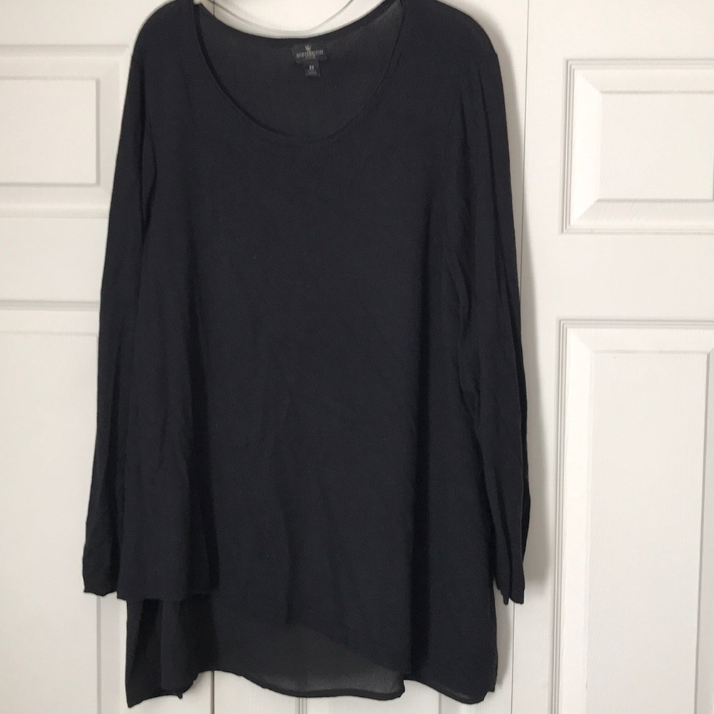 Worthington Asymmetrical Sweater Plus Size